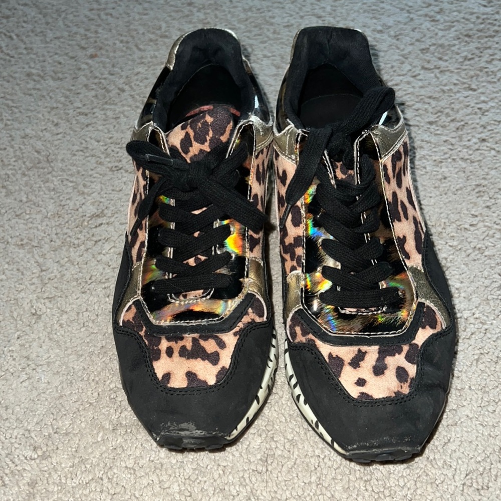 Steve Madden leopard cliff shoes